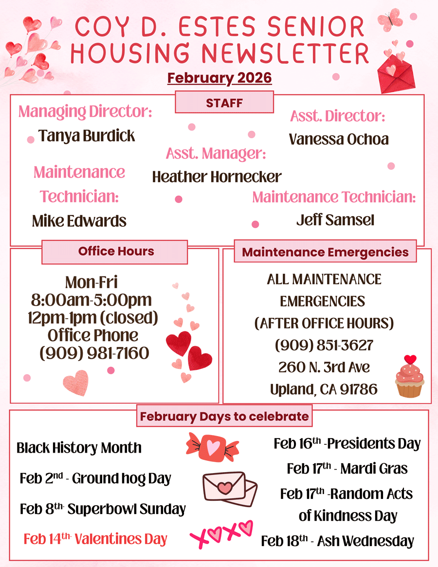 February 2026 Newsletter